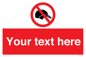 Custom prohibition no caps